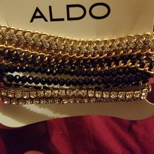 Lot of 4 Aldo Accessories Bracelet Stacks NWT